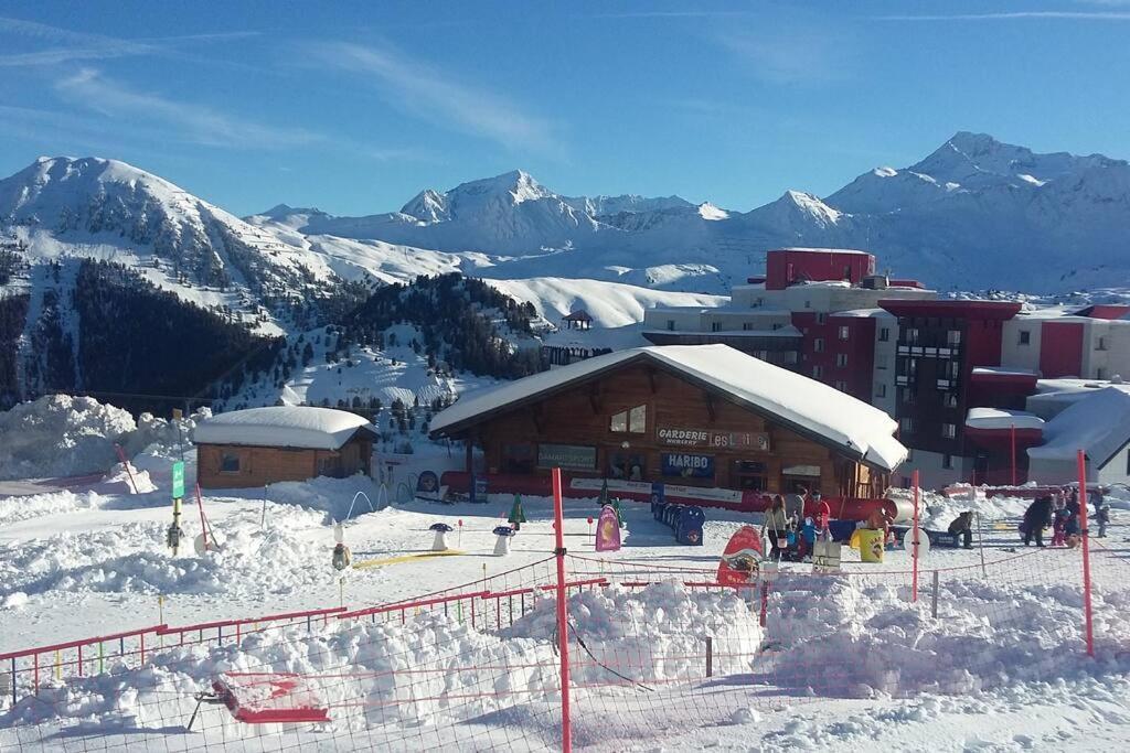 Macot-la-PlagneJ'Aime La Montagneアパートメント エクステリア 写真